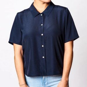 Brass “The Scout” Button-Up Camp Shirt, size XL